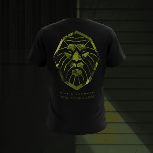 Rise & Conquer MVMT Lion T-Shirt