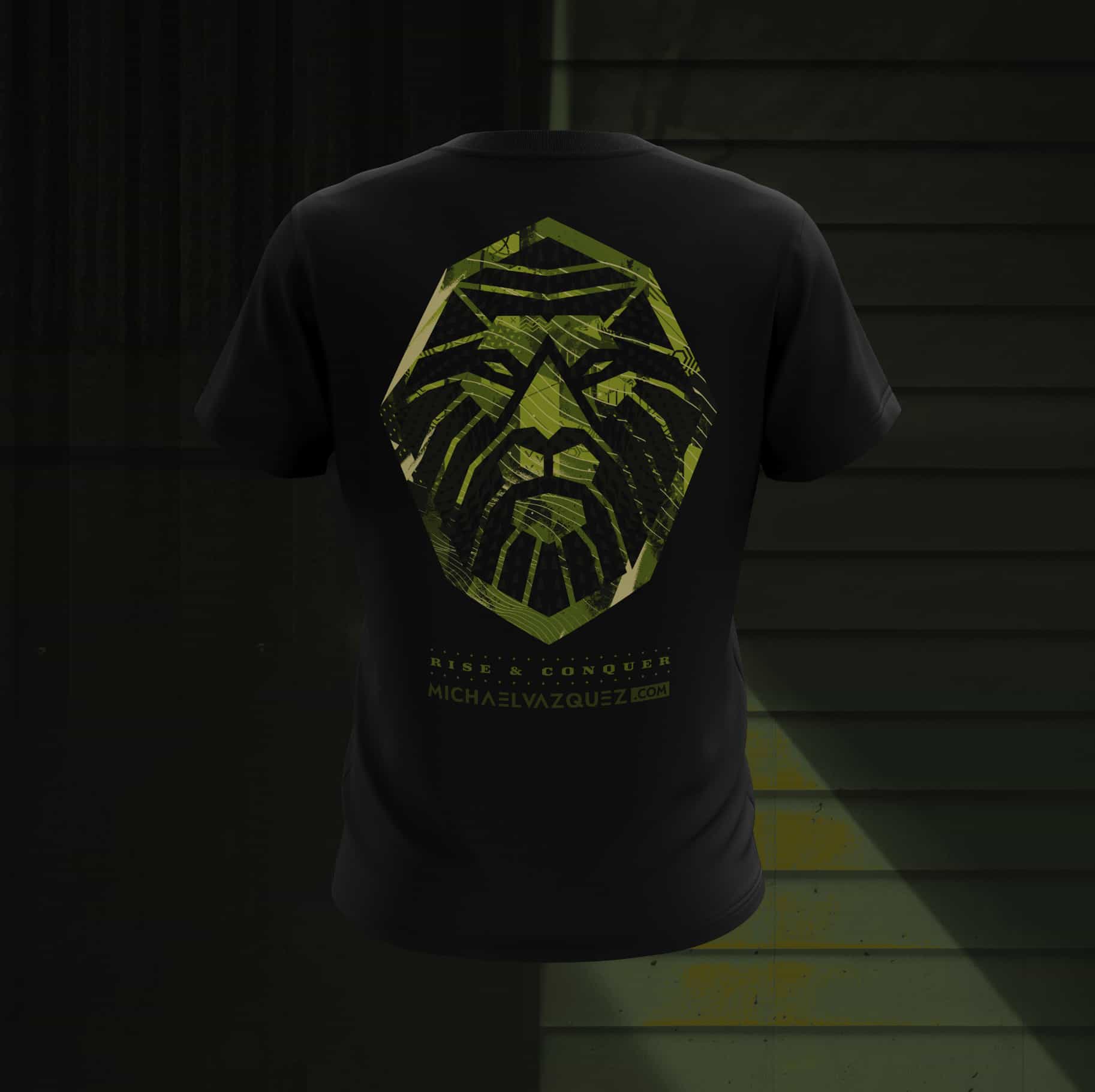 Rise & Conquer MVMT Lion T-Shirt